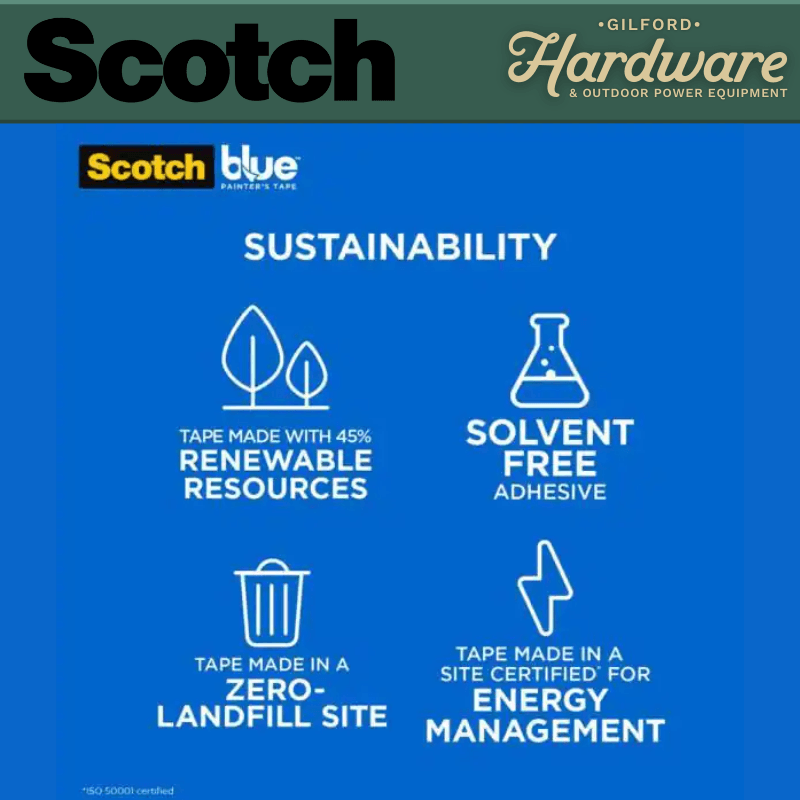 ScotchBlue Trim and Baseboards Painters Tape 0.94 in x 60 yds. | Gilford Hardware