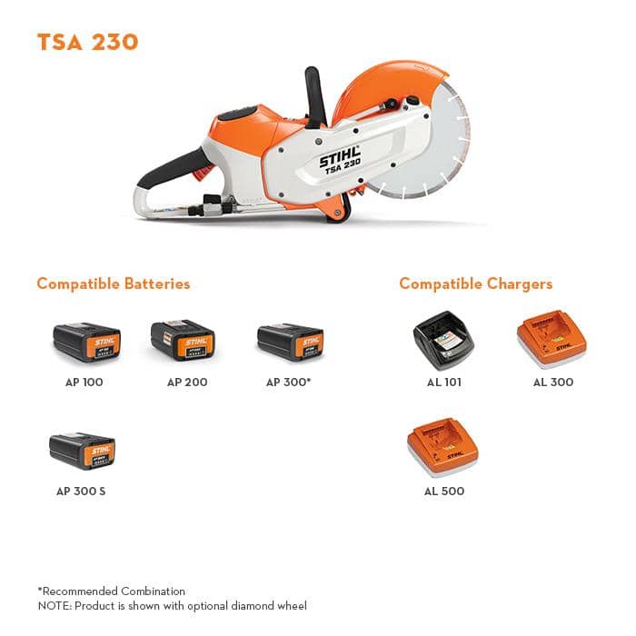 STIHL TSA 230 Battery Cut-Off Saw | Gilford Hardware & Outdoor Power Equipment