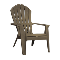 Thumbnail for Adams RealComfort Adirondack Chair Poly Earth Brown | Gilford Hardware