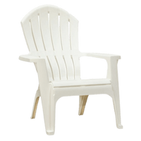 Thumbnail for Adams RealComfort Adirondack Chair Poly White | Gilford Hardware