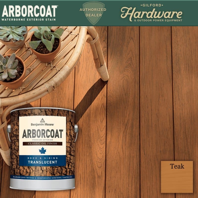 Arborcoat Translucent Exterior Stain Gallon | Gilford Hardware 