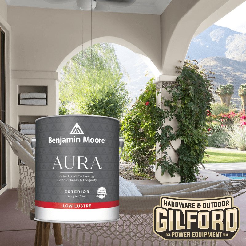 Benjamin Moore Aura Exterior Paint Low Lustre | Gilford Hardware