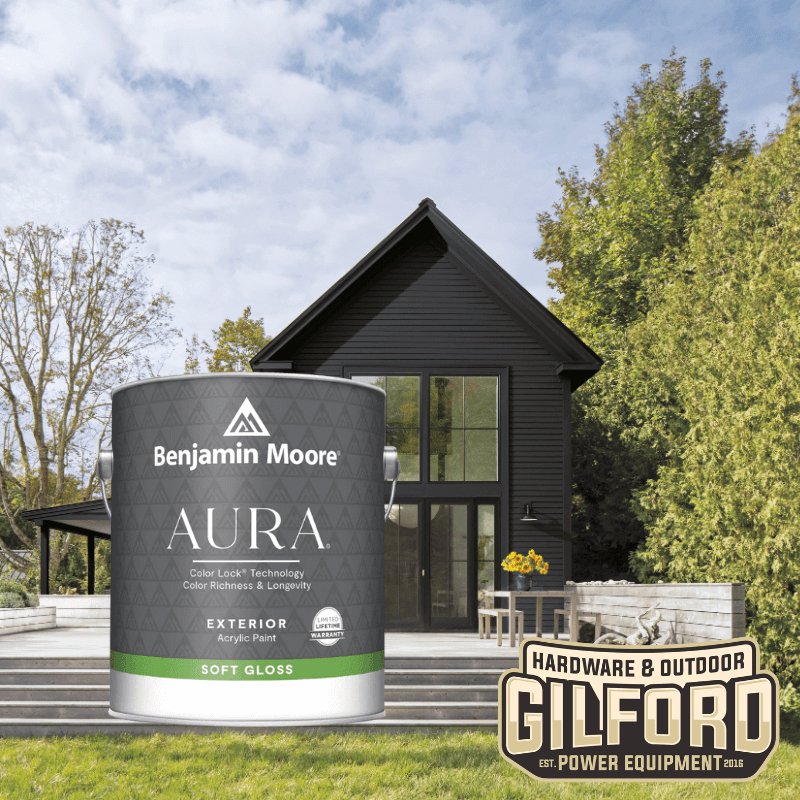 Benjamin Moore Aura Exterior Paint Semi/Soft-Gloss | GH