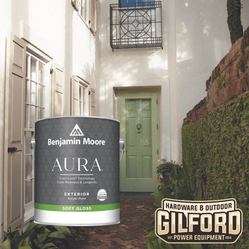 Benjamin Moore Aura Exterior Paint Semi/Soft-Gloss | GH