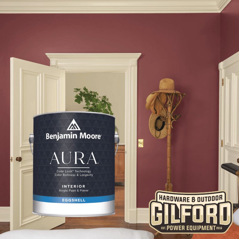 Benjamin Moore Aura Interior Paint Eggshell | Gilford Hardware 