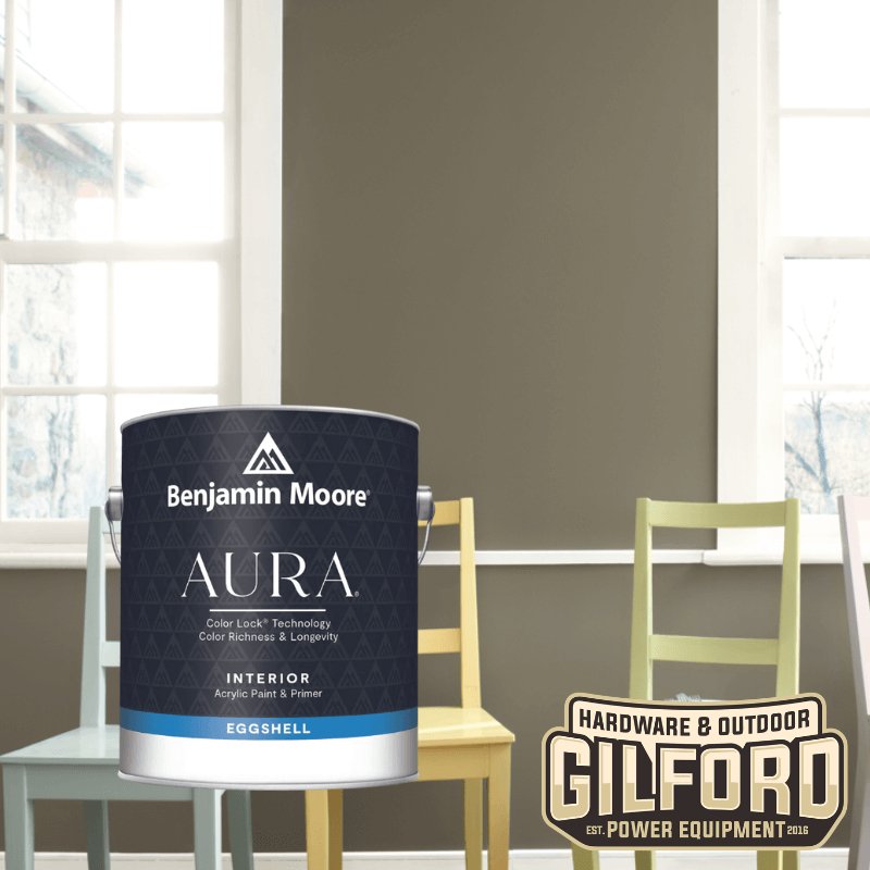 Benjamin Moore Aura Interior Paint Eggshell | Gilford Hardware 