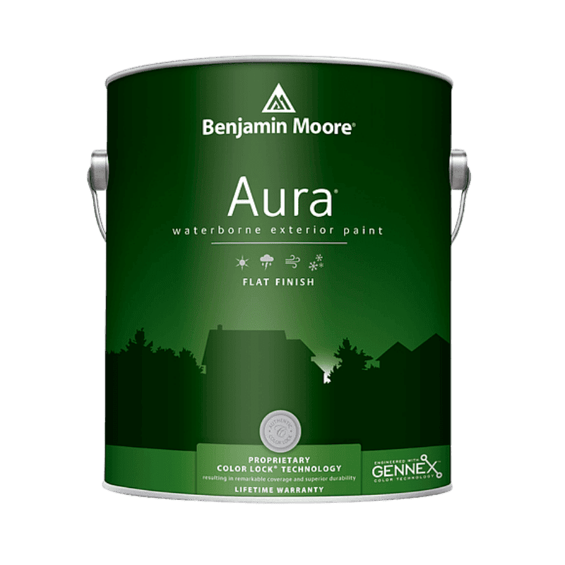 Benjamin Moore Aura Exterior Paint Flat | Gilford Hardware