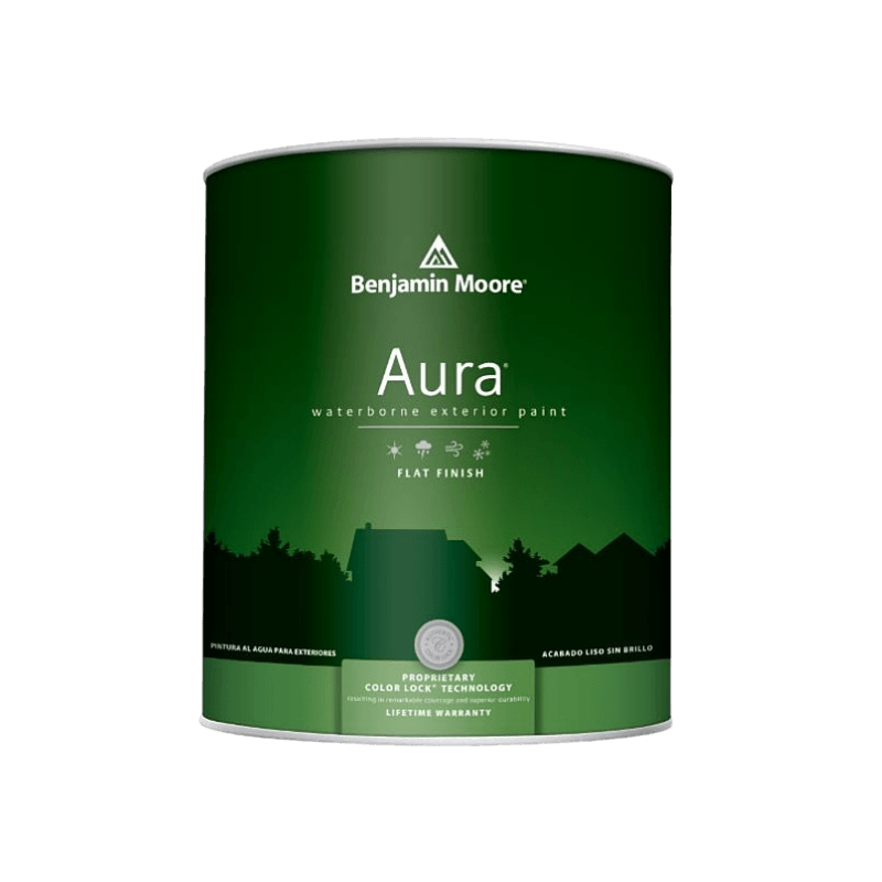 Benjamin Moore Aura Exterior Paint Flat | Gilford Hardware