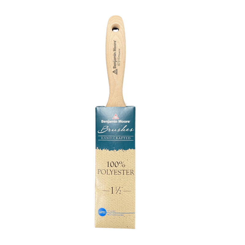 Benjamin Moore Flat Polyester Paint Brush 1-1/2 in. | Gilford Hardware 