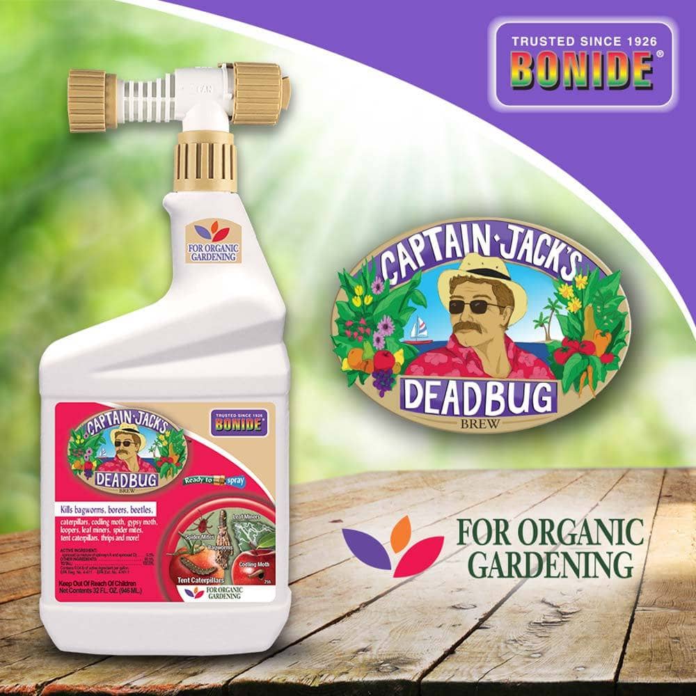 Captain Jacks Dead Bug Brew Organic Liquid Caterpillar Killer 32 oz. | Gilford Hardware 