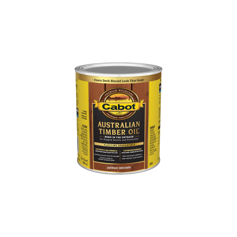 Cabot Australian Timber Oil Exterior Jarrah Brown | Gilford Hardware