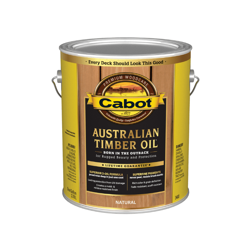 Cabot Australian Timber Oil Exterior Stain Natural | Gilford Hardware