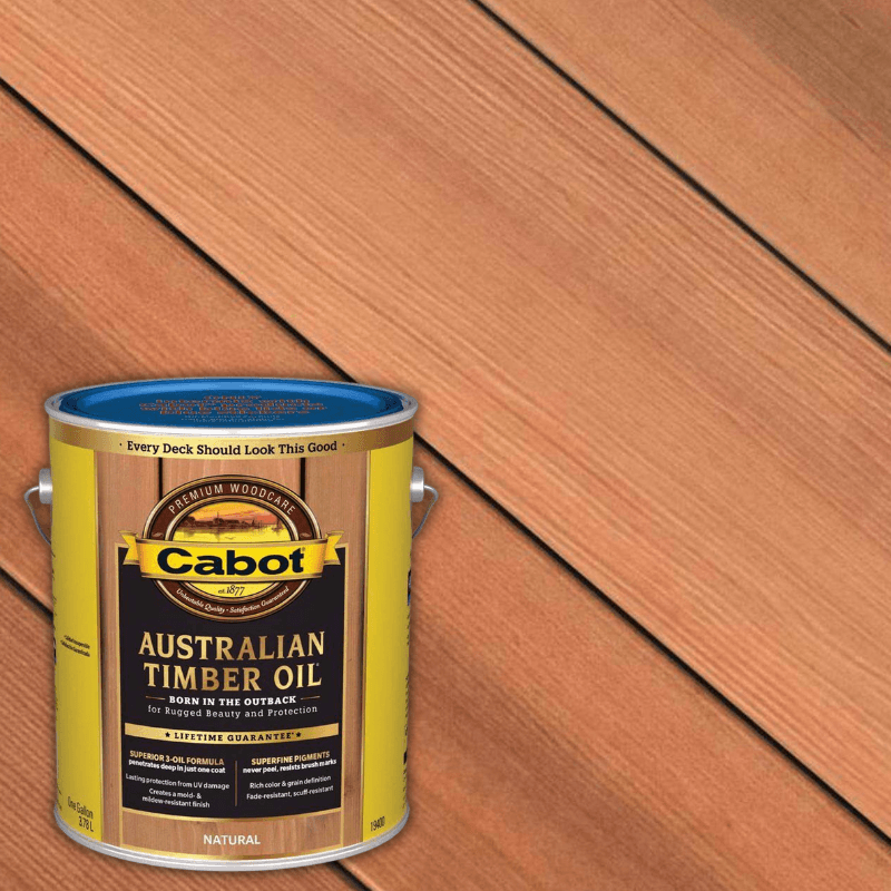 Cabot Australian Timber Oil Exterior Stain Natural | Gilford Hardware