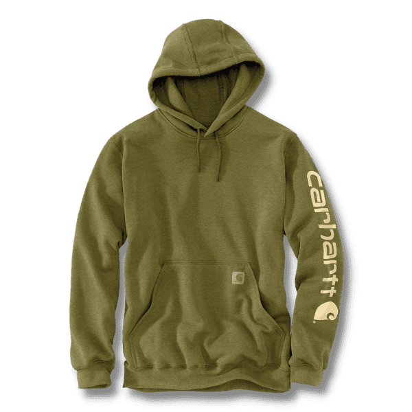 Carhartt Midweight Hooded Logo Sweatshirt | Gilford Hardware 