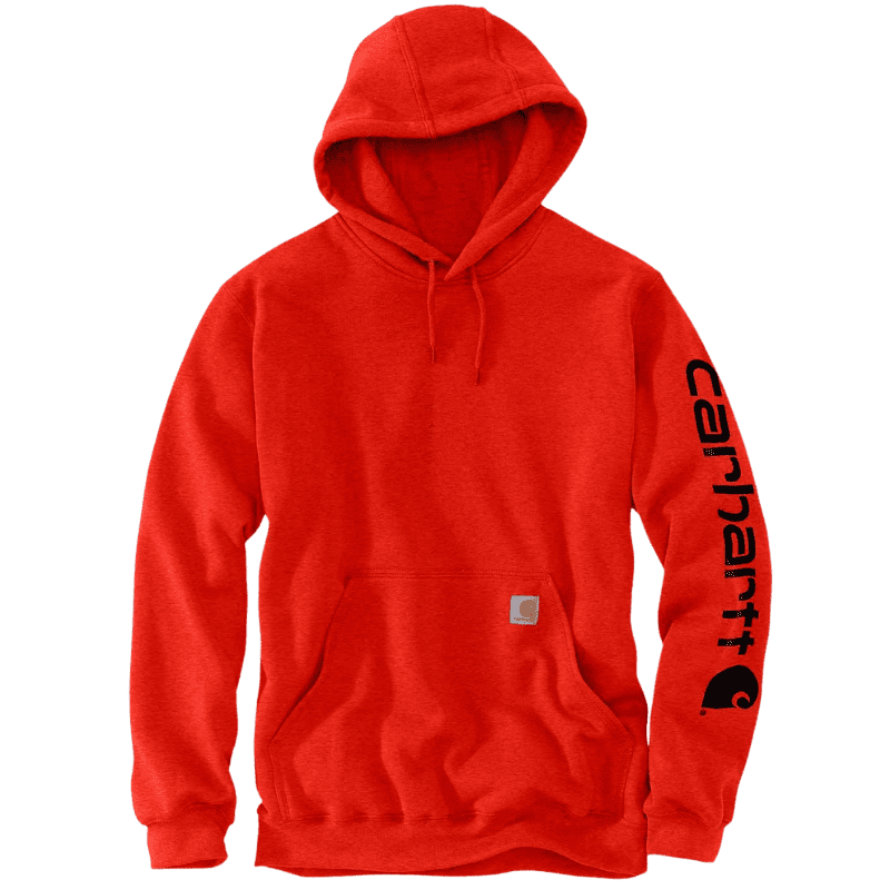 Carhartt Midweight Hooded Logo Sweatshirt | Gilford Hardware 