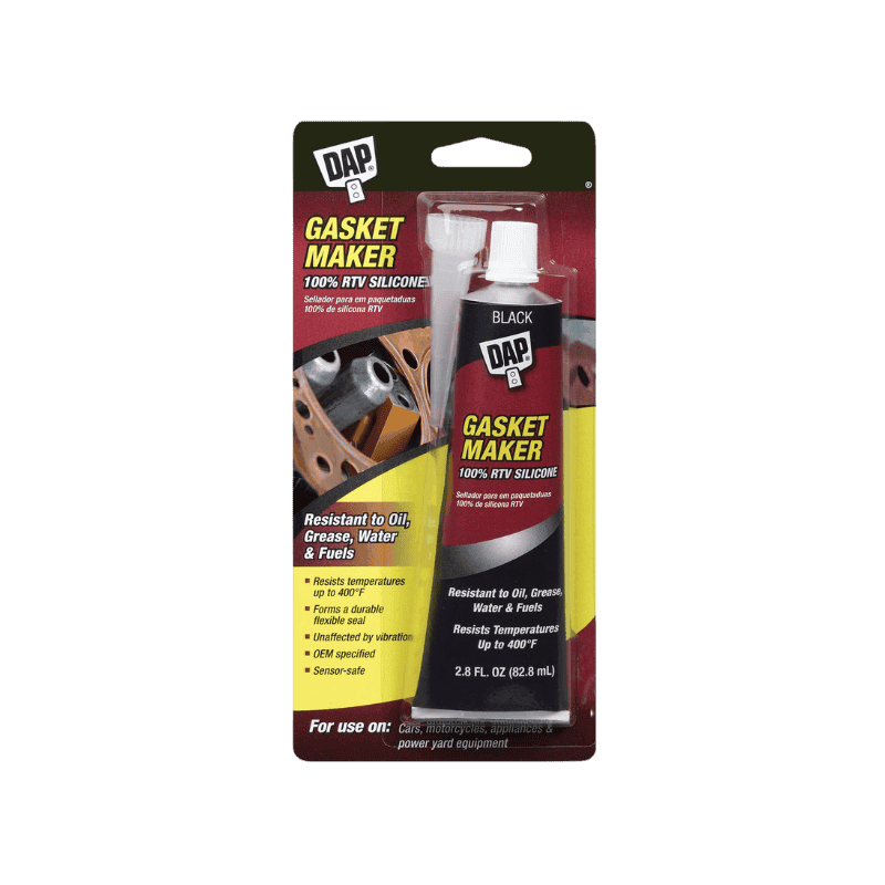 DAP Black Silicone Rubber Gasket Gasket Sealant 2.8 oz | Gilford Hardware