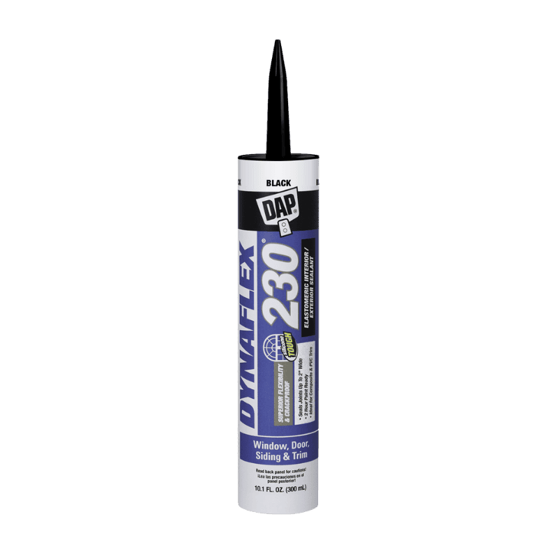 DAP DYNAFLEX 230 Black Silicone sealant |  Gilford Hardware