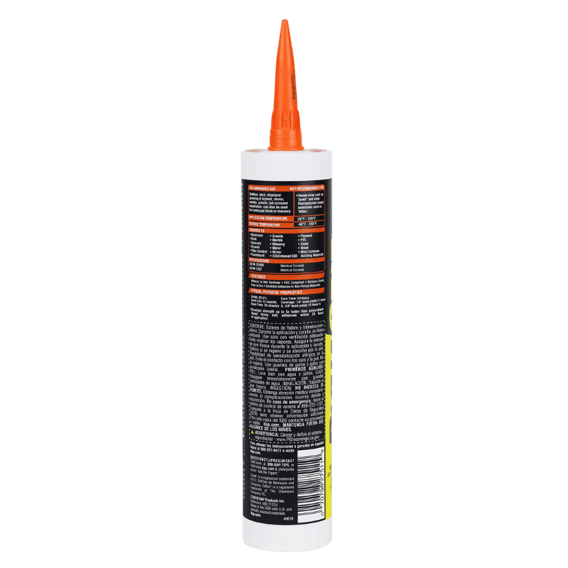 DAP Dynagrip MAX Construction Adhesive 10 oz. | Gilford Hardware 