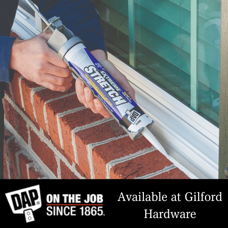 DAP Extreme Stretch Sealant Door, Window, & Trim | Gilford Hardware 