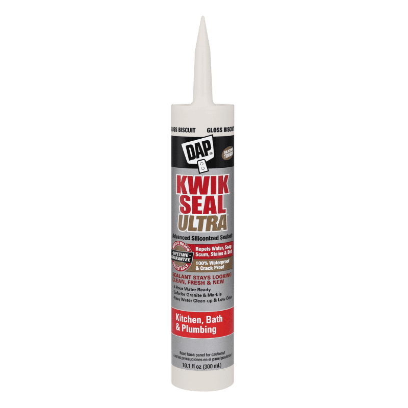 DAP Kwik Seal Ultra Sealant Kitchen and Bath 5 oz. | Gilford Hardware 