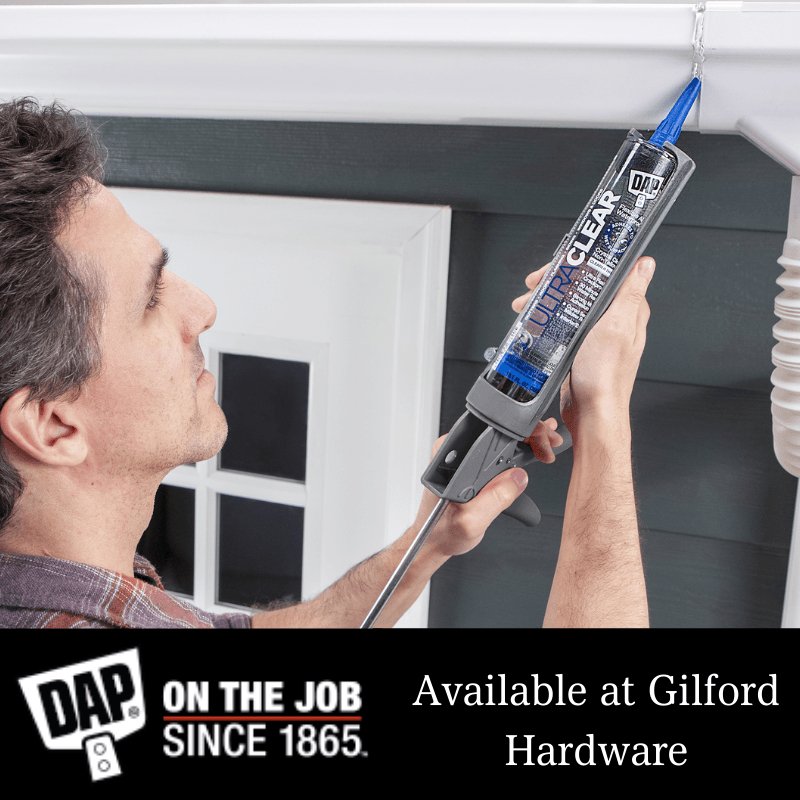 DAP Ultra Clear All Purpose Sealant  | Gilford Hardware 