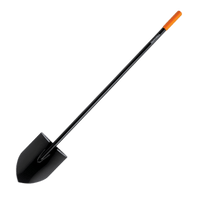 Thumbnail for Fiskars Long-handled Steel Digging Shovel 57-1/2