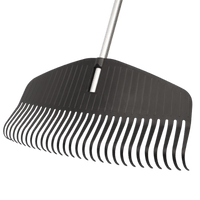 Thumbnail for Fiskars Poly Leaf Rake Aluminum Handle | Gilford Hardware