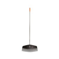 Thumbnail for Fiskars Poly Leaf Rake Aluminum Handle | Gilford Hardware