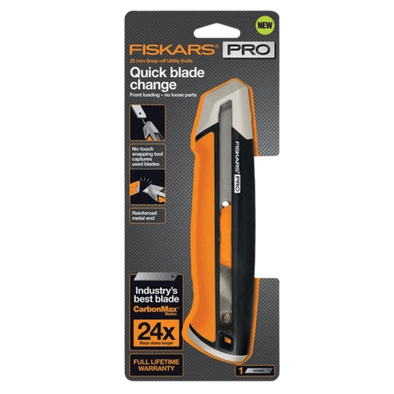 Fiskars Pro Snap-off Utility Knife | Gilford Hardware 