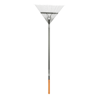 Thumbnail for Fiskars Pro Steel Leaf Rake Aluminum Handle | Gilford Hardware