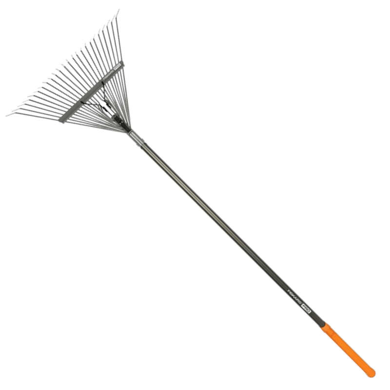 Fiskars Pro Steel Leaf Rake Aluminum Handle | Gilford Hardware