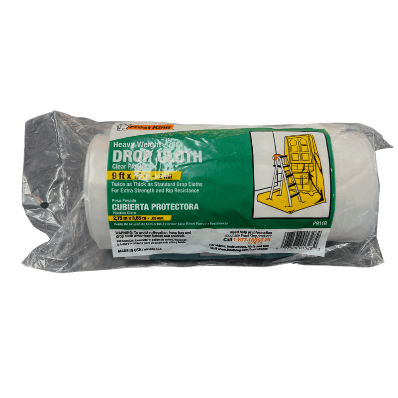 Frost King Plastic Drop Cloth 9' x 12' x 2 mil. | Gilford Hardware 