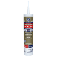 Thumbnail for GE Advanced Clear Silicone K&B Caulk Sealant 10.1 oz. | Gilford Hardware