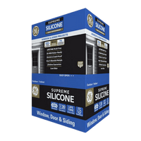 Thumbnail for GE Supreme Silicone Window and Door Sealant 10.1 oz. | Gilford Hardware