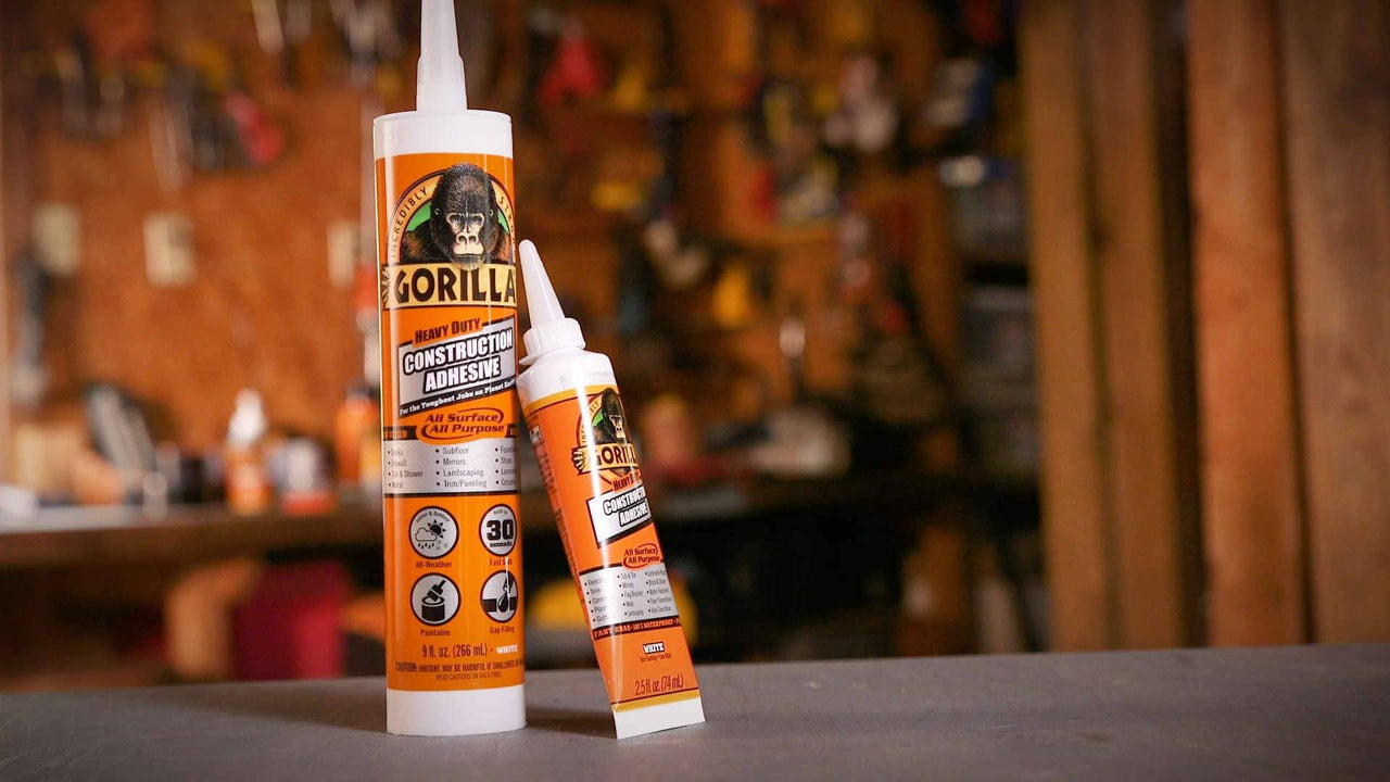 Gorilla White Construction Adhesive 9 oz. | Gilford Hardware 