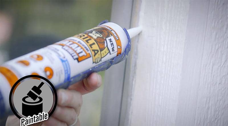 Gorilla 100% Silicone Sealant & Caulking Clear 10 oz. | Gilford Hardware