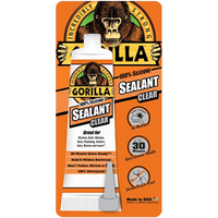 Thumbnail for Gorilla 100% Silicone Sealant White 2.8 oz. | Gilford Hardware 