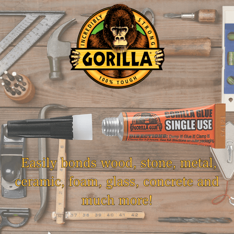 Gorilla Original Gorilla Glue High Strength 0.42 oz. 4-Pack | Gilford Hardware 