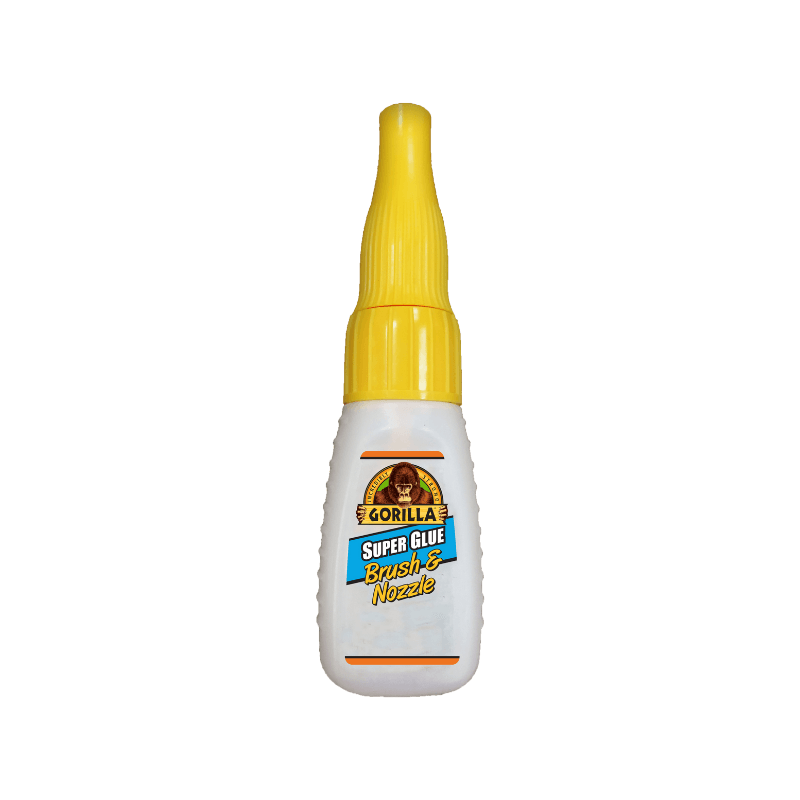 Gorilla Super Glue High Strength Brush & Nozzle  0.35 oz | Gilford Hardware