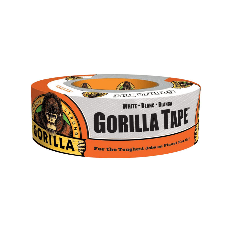 Gorilla White Duct Tape 1.88 in x 30 yd | Gilford Hardware 