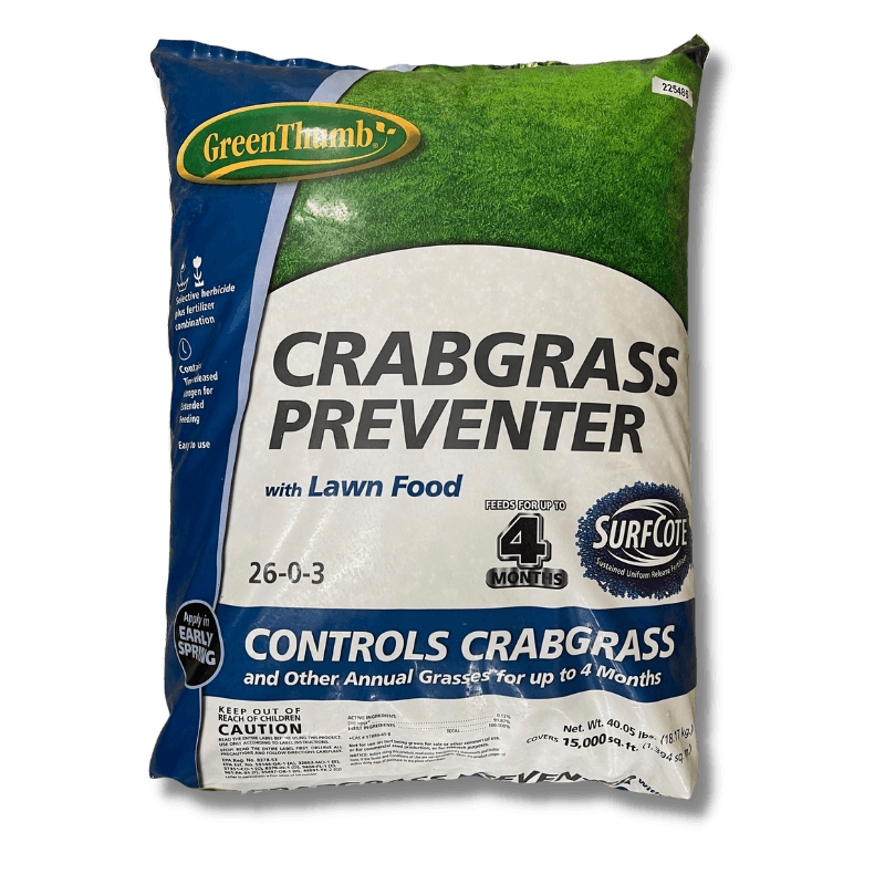 Green Thumb Crabgrass Preventer Plus Lawn Food 15k | Gilford Hardware