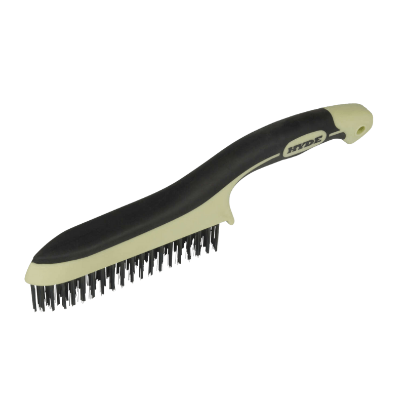 Hyde Maxxgrip Pro Steel Wire Brush | Gilford Hardware