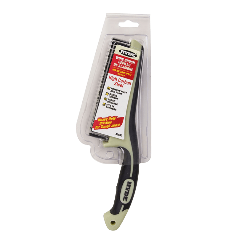 Hyde Maxxgrip Pro Steel Wire Brush | Gilford Hardware