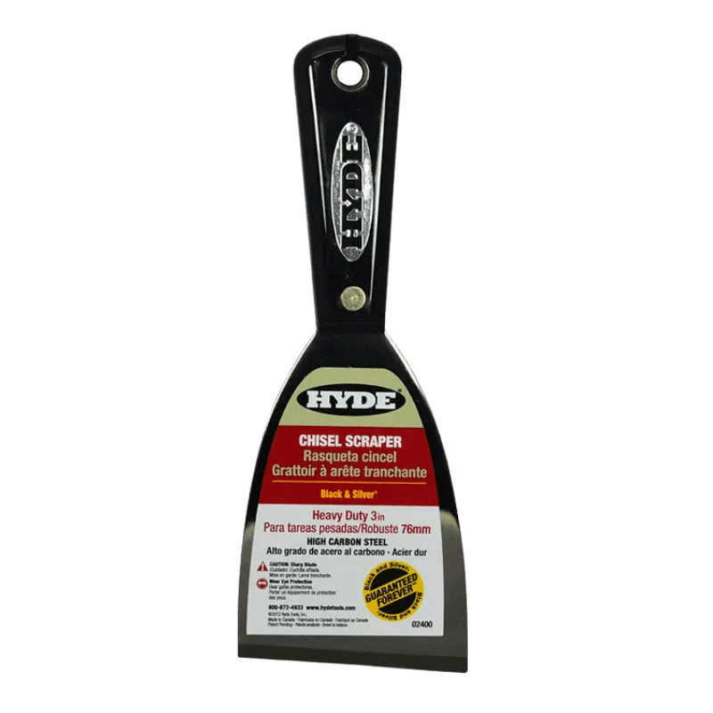 Hyde Chiseled-Edge Paint Scraper 3" | Gilford Hardware 