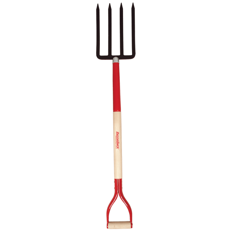 Razor-back Spading Fork Heavy-Duty 4 Tine | Gilford Hardware 