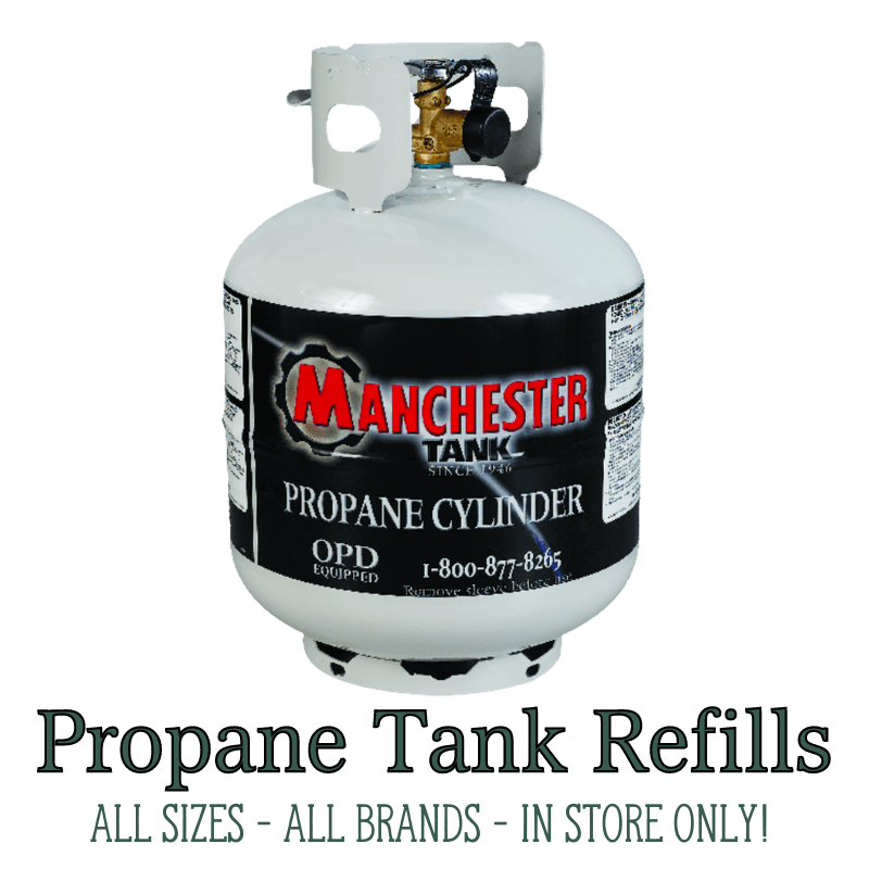 Manchester FILLED Propane Tank 20 lb. | Gilford Hardware