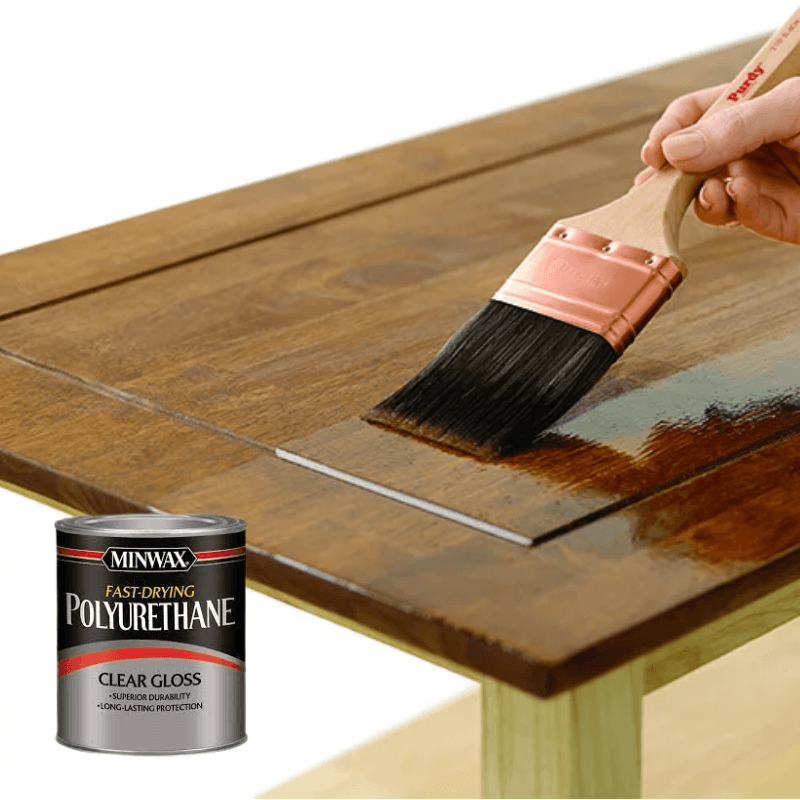 Minwax Clear Gloss Fast-Drying Polyurethane 0.5 pt. | Gilford Hardware