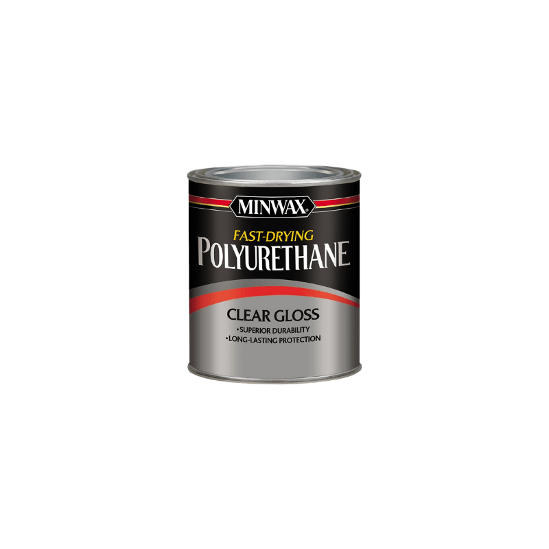 Minwax Clear Gloss Fast-Drying Polyurethane 0.5 pt. | Gilford Hardware