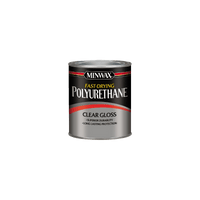 Thumbnail for Minwax Clear Gloss Fast-Drying Polyurethane 0.5 pt. | Gilford Hardware