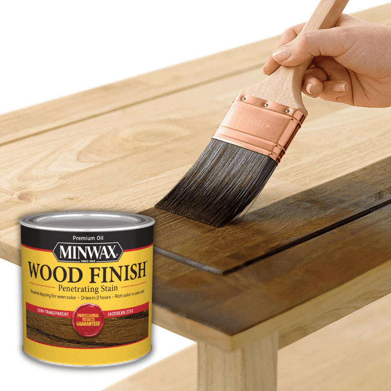 Minwax Oil Stain Semi-Transparent Jacobean 0.5 pt. | Gilford Hardware 